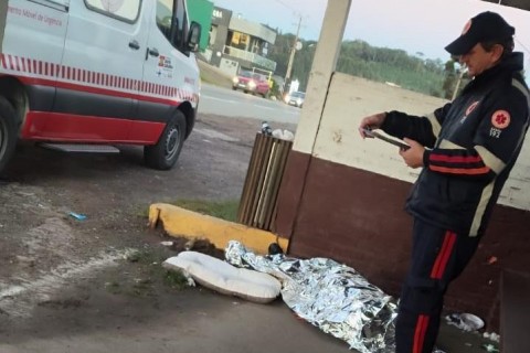 Morador de rua é encontrado morto após frio intenso na madrugada