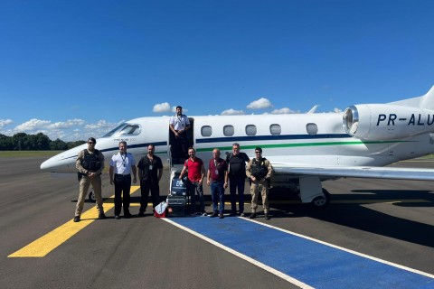 Aviação solidária conecta Beltrão a missão que salva vidas