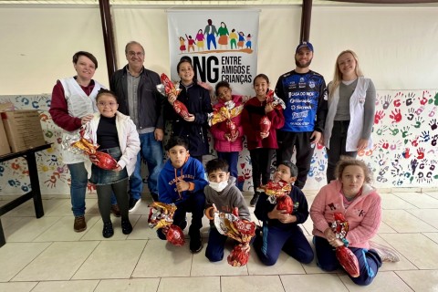 Futsal São Lourenço une esporte e solidariedade em ação com entidades locais