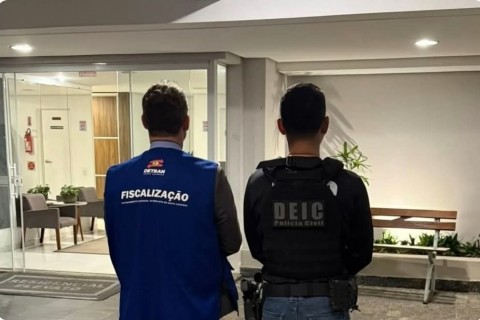 Fraude em Edital do Detran é alvo de operação em São Lourenço do Oeste, Florianópolis e Vitorino no PR, além de outras cidades.