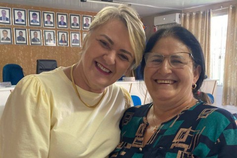 Deputada Luciane Carminatti entrega emenda de R$ 200 mil para comunidade de Linha Sede Charuto em São Bernardino