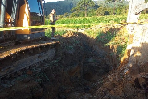 Homem morre após ser soterrado enquanto trabalhava em obra