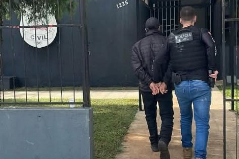 POLÍCIA CIVIL  DE SÃO LOURENÇO DO OESTE PRENDE HOMEM INVESTIGADO POR CRIME DE ESTUPRO DE VULNERÁVEL CONTRA A PRÓPRIA NETA*