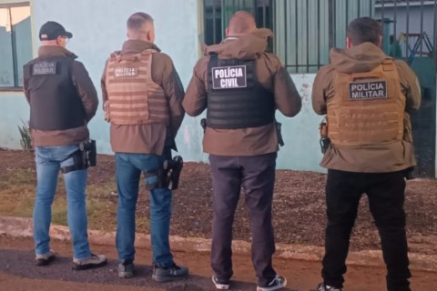 Operação mira integrantes de facção criminosa em Xanxerê e Blumenau