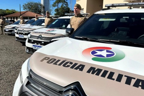 Novas viaturas e armamentos reforçam estrutura da PM no Oeste