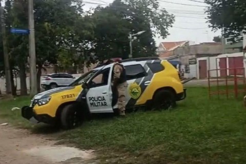 Confusão por causa de vassoura termina com dois baleados em Curitiba