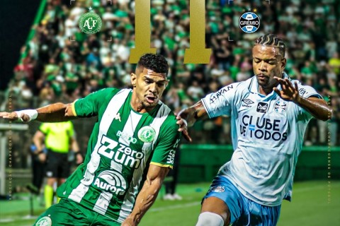 Chapecoense e Grêmio empatam em reencontro pelo Campeonato Brasileiro