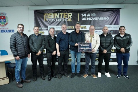 Lançamento oficial da Copa Intercontinental de Futsal 2026 ocorre em Pato Branco